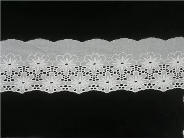 Taglio ricamato in pizzo