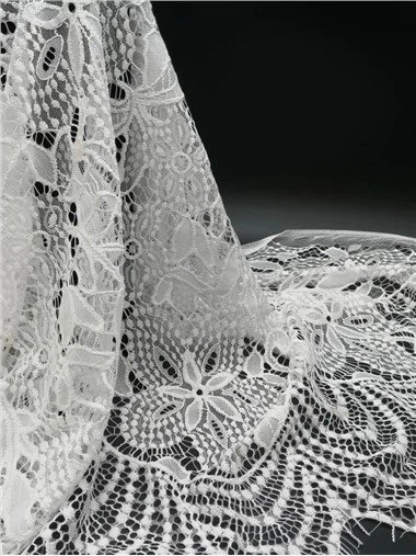 Tessuto di pizzo per ciglia